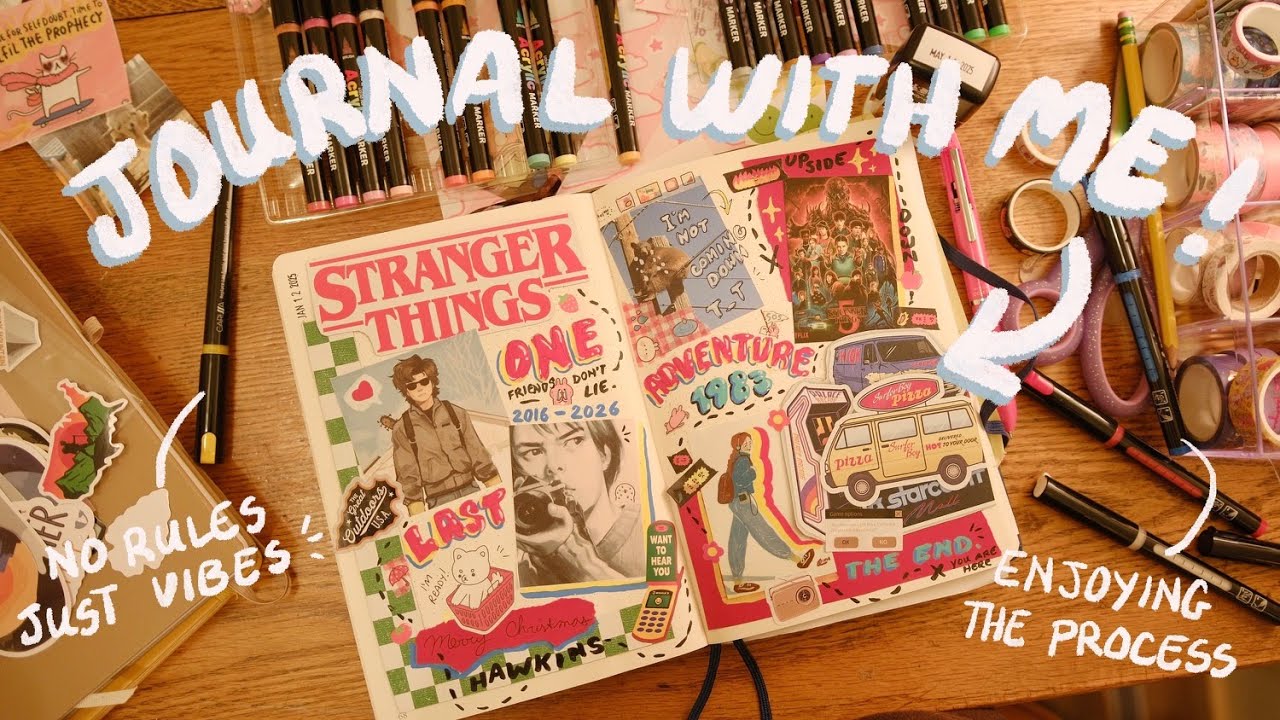 journal with me | crafty time in the cottage 01