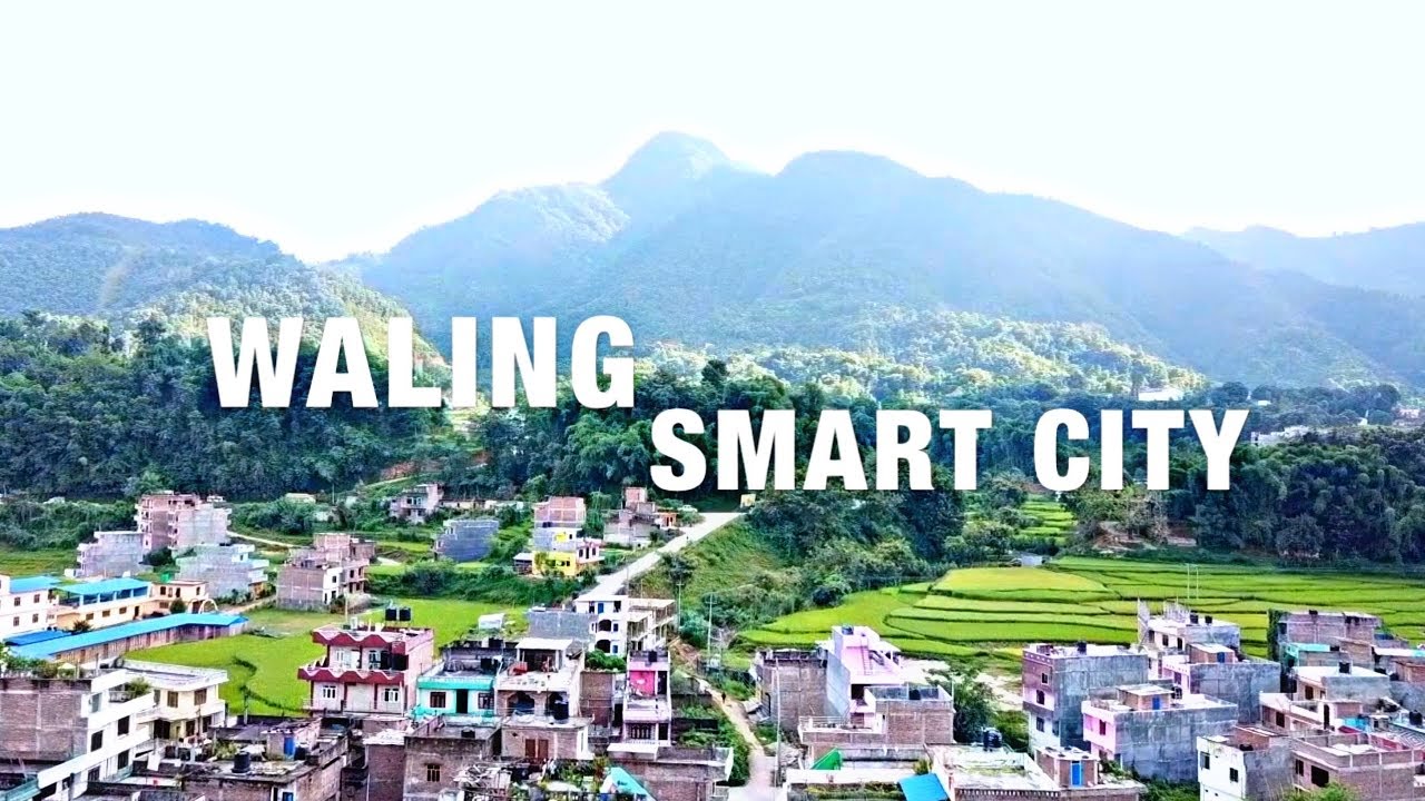Waling Smart City Nepal Drone Shots