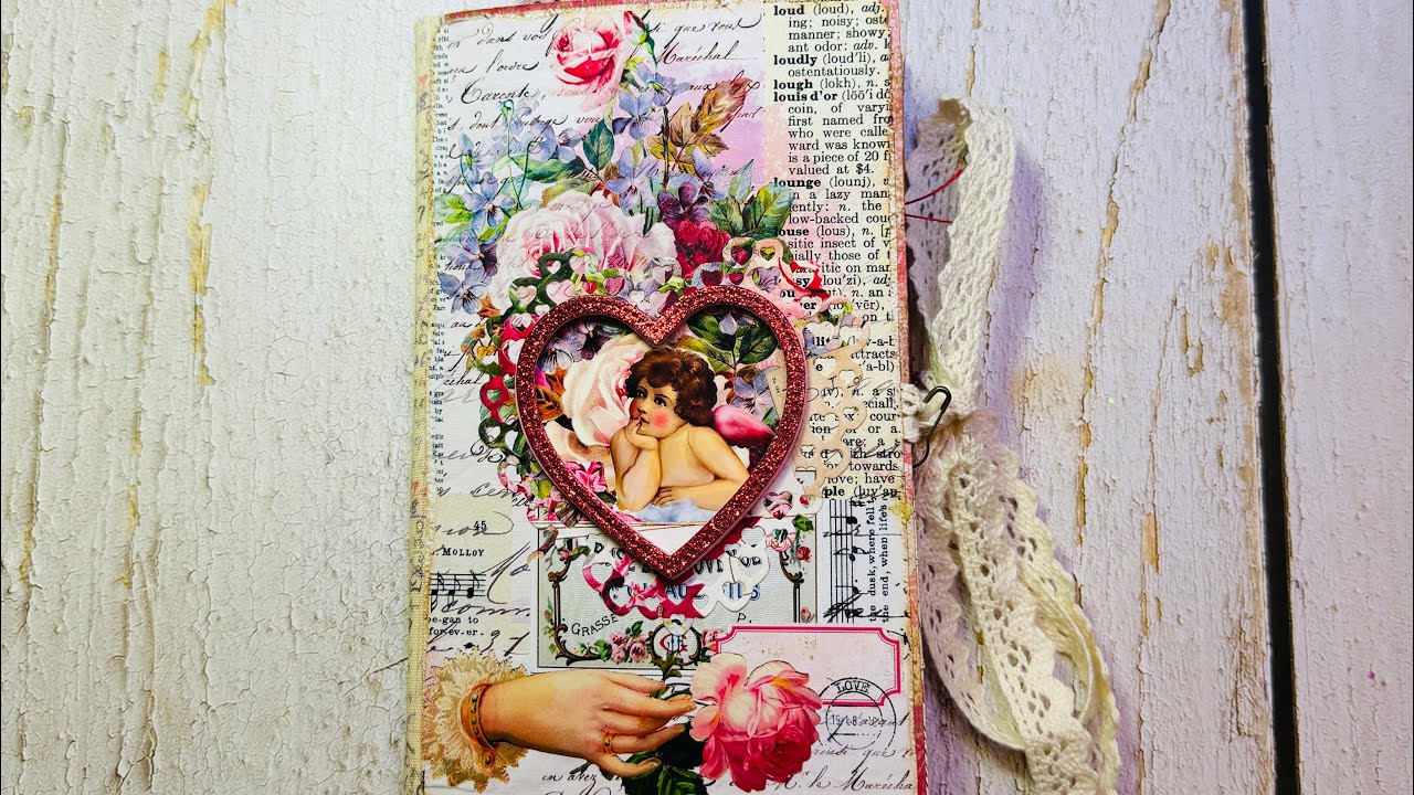 Valentines Day Folio | #DTPthejunkjournalstudio 