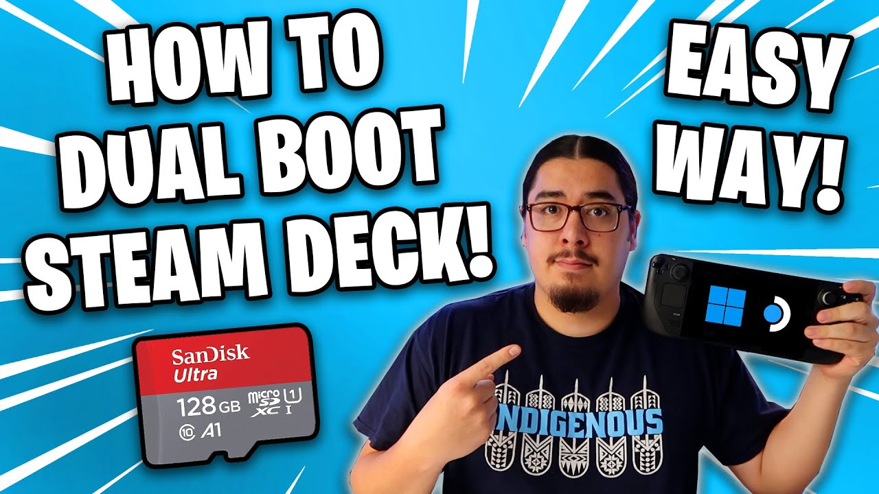 Как сделать двойную загрузку Steam Deck