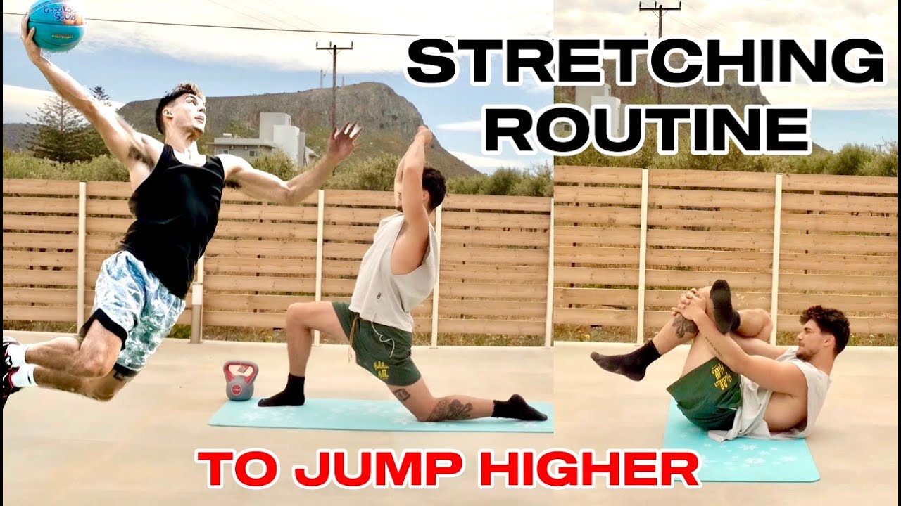 FULL BODY Stretching Routine To Help You Increase Your Vertical Jump