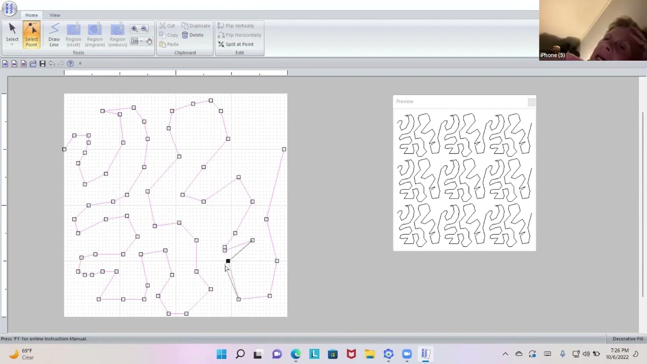 Mini Class - Transfer Background Fills and Motif Stitches in Palette 11 to IQ Designer