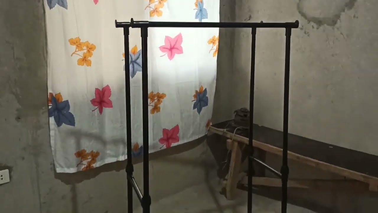 Unboxing and Assembly of Double Pole Telescopic Clothesrack