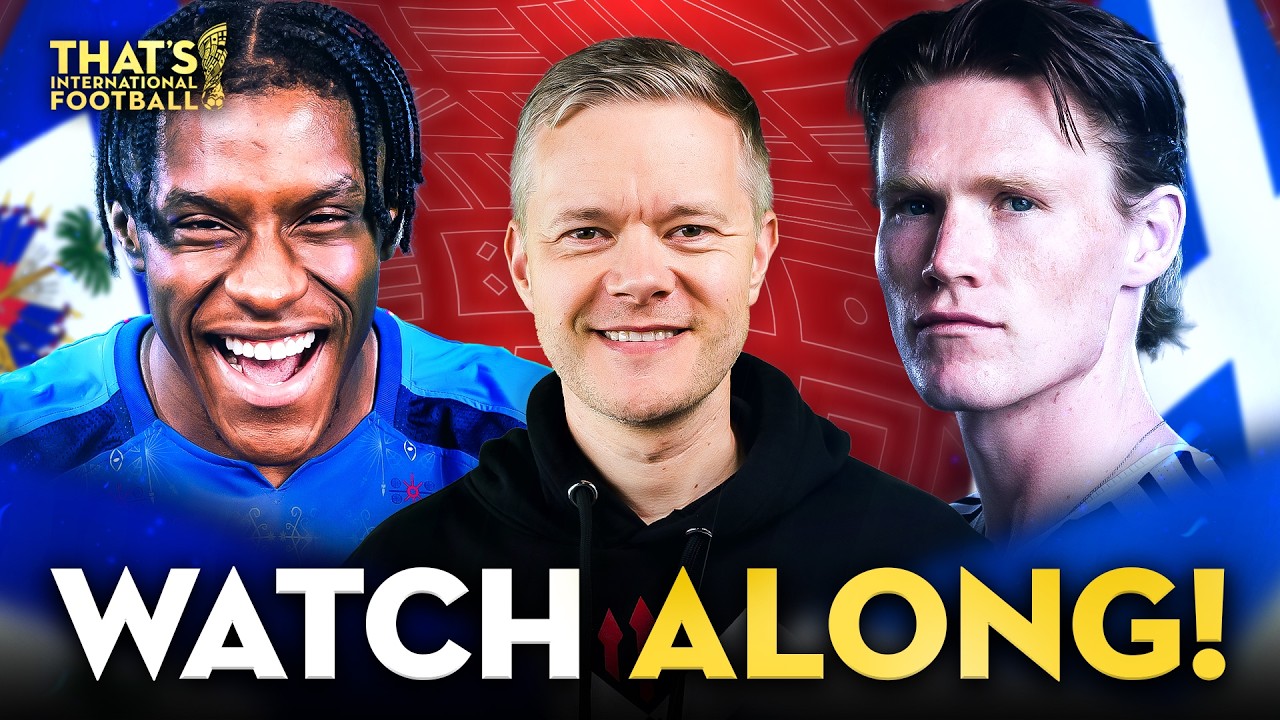 SCOTLAND vs HAITI WORLD CUP 2026 Watchalong with Mark Goldbridge
