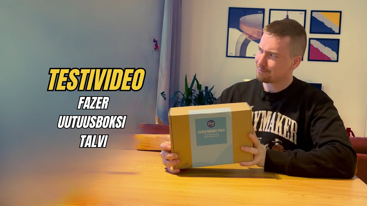 Tää on clickbait? - Testissä Fazerin Talven uutuusboksi 2026!