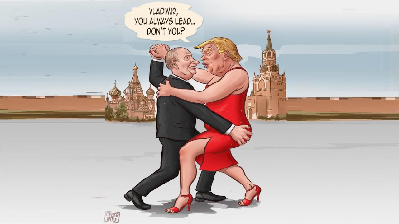 OCTOBER 23 Funny American Political Cartoon - Breaking News - US Politic Caricature - Trump Satire