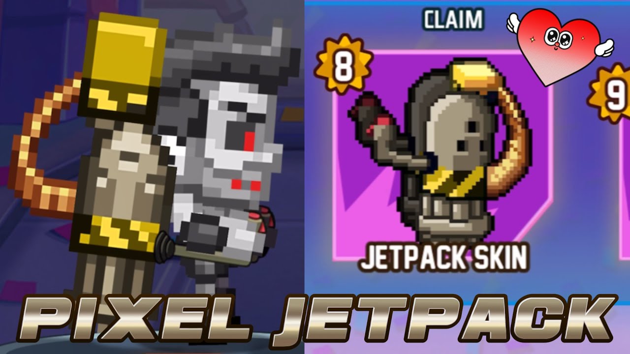 Jetpack Joyride 2 | Exclusive Pixel Jetpack Unlocked 😍 | Gameplay