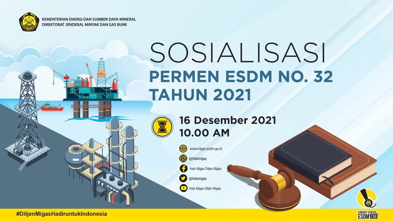 Sosialisasi Peraturan MESDM No.32/2021