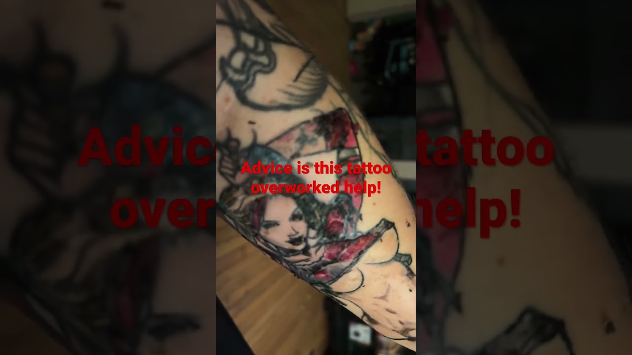 Asking for help! Is my tattoo overworked? I am in pain. Is this the artist fault!