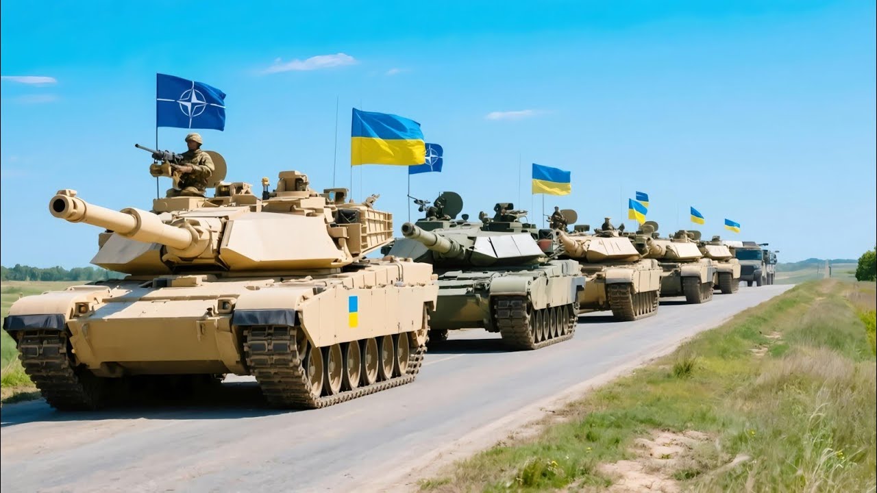 Сегодня! Украинские и натовские танки попытались атаковать, но посмотрите, что произошло...