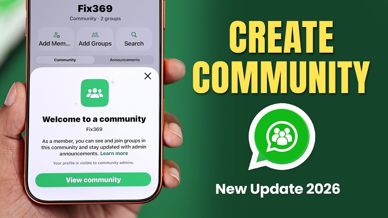 How to Create a Community on WhatsApp! [Beginner's Guide]