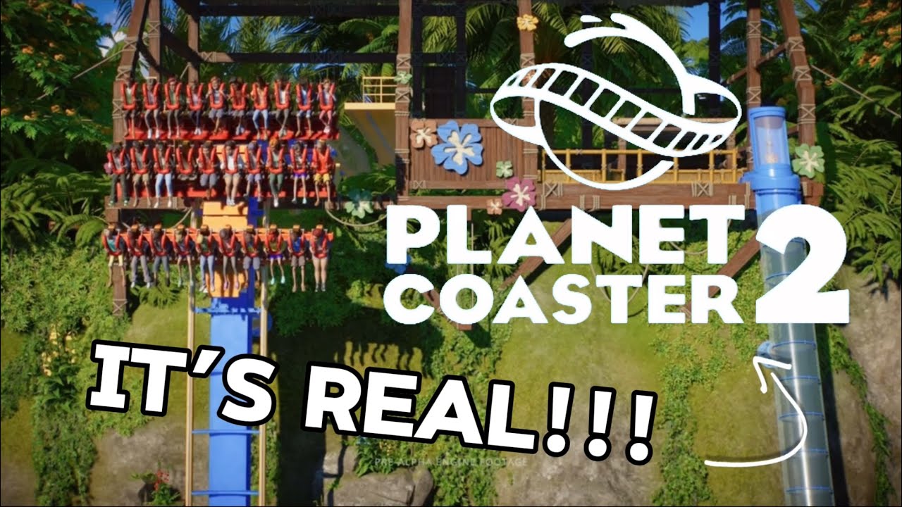 IT&rsquo;S REAL&hellip; | Planet Coaster 2 FULL Trailer Breakdown