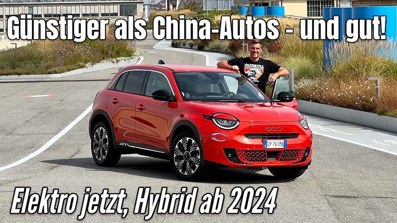 Fiat 600e: Wie gut ist der kompakte Italiener mit Elektroantrieb? Test | Review | Preis | 2024