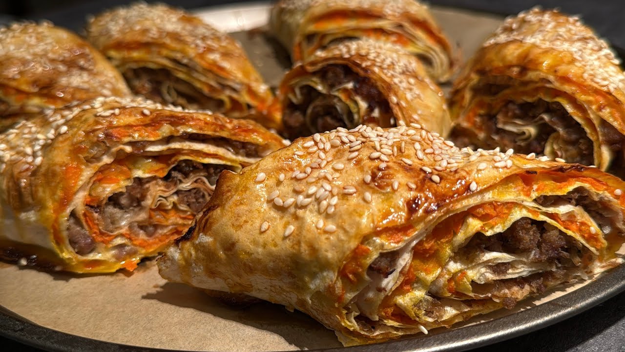 Bir ədəd yuxa ilə, ləzətli börəklər