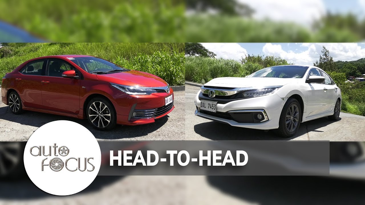 2019 Honda Civic VS. 2017 Toyota Corolla Altis | Head-to-Head