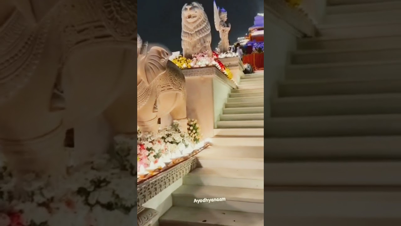 Ram mandir #jay shree Sita raaam #raam raj#bhajan #newsong #ayodhyamandirstatus #siya raaam