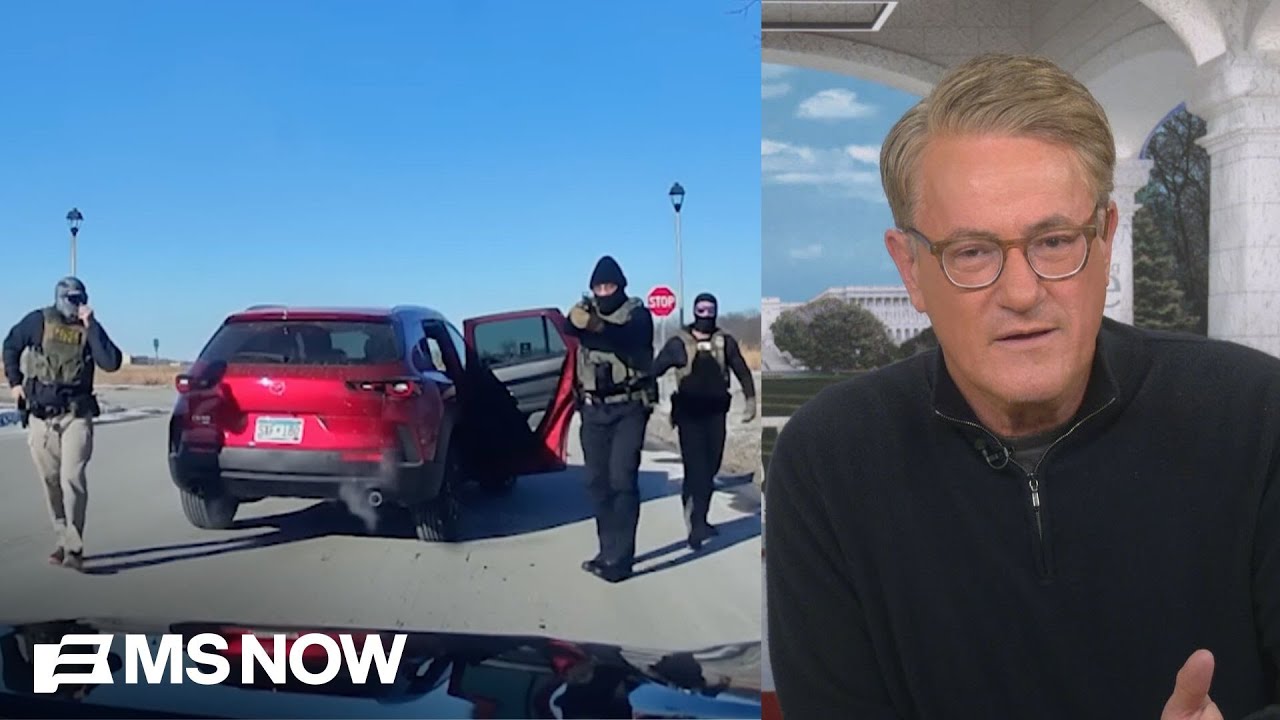 ‘LOOK AT THESE THUGS’: Joe slams ‘paramilitary’ ICE for drawing guns on Minnesota woman