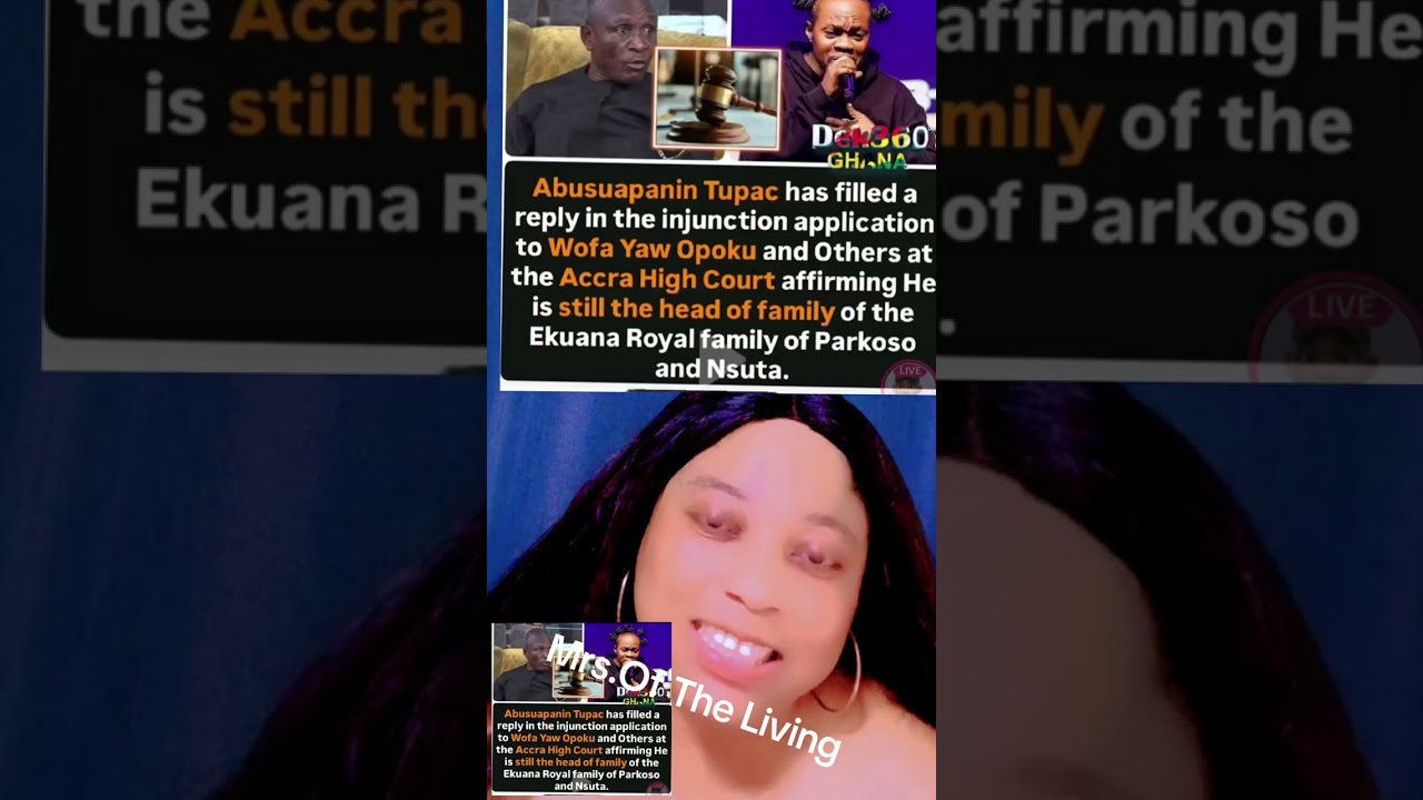 Ah Ex Abusuapanin Tupac paa eiii, so is the Court going to fàlsè the family to take him bàck anaa? 