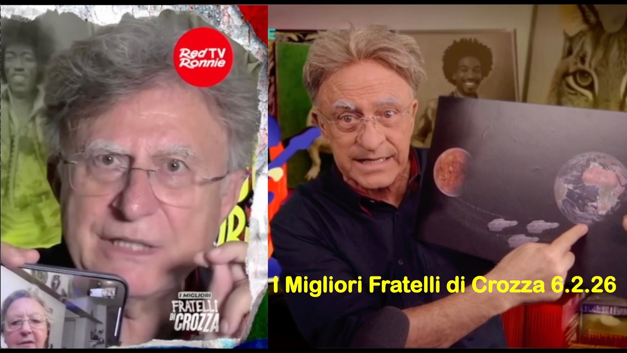 Crozza Red Ronnie: Alieni da Marte all'Antartico. Piccoli extraterrestri e tutto Rock