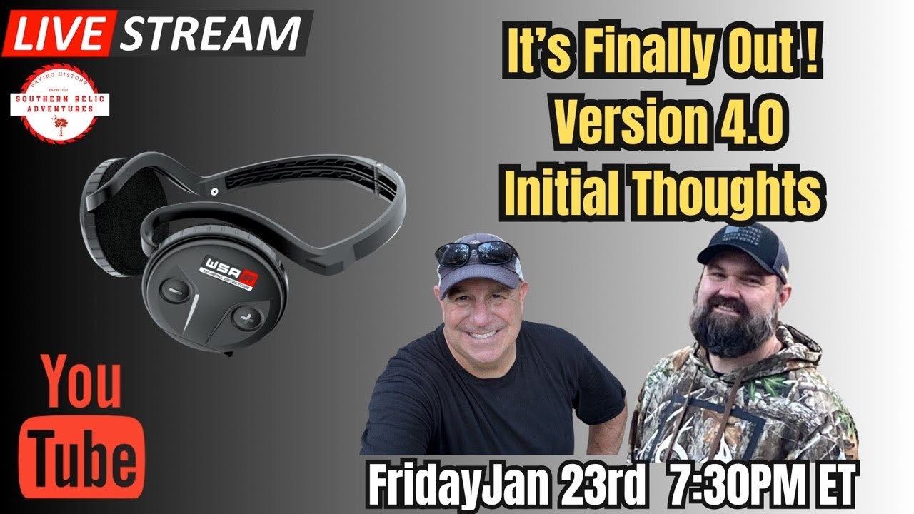 It’s Out ! Version 4 For The XP Deus II and The Stereo Headphones ! Initial Thoughts