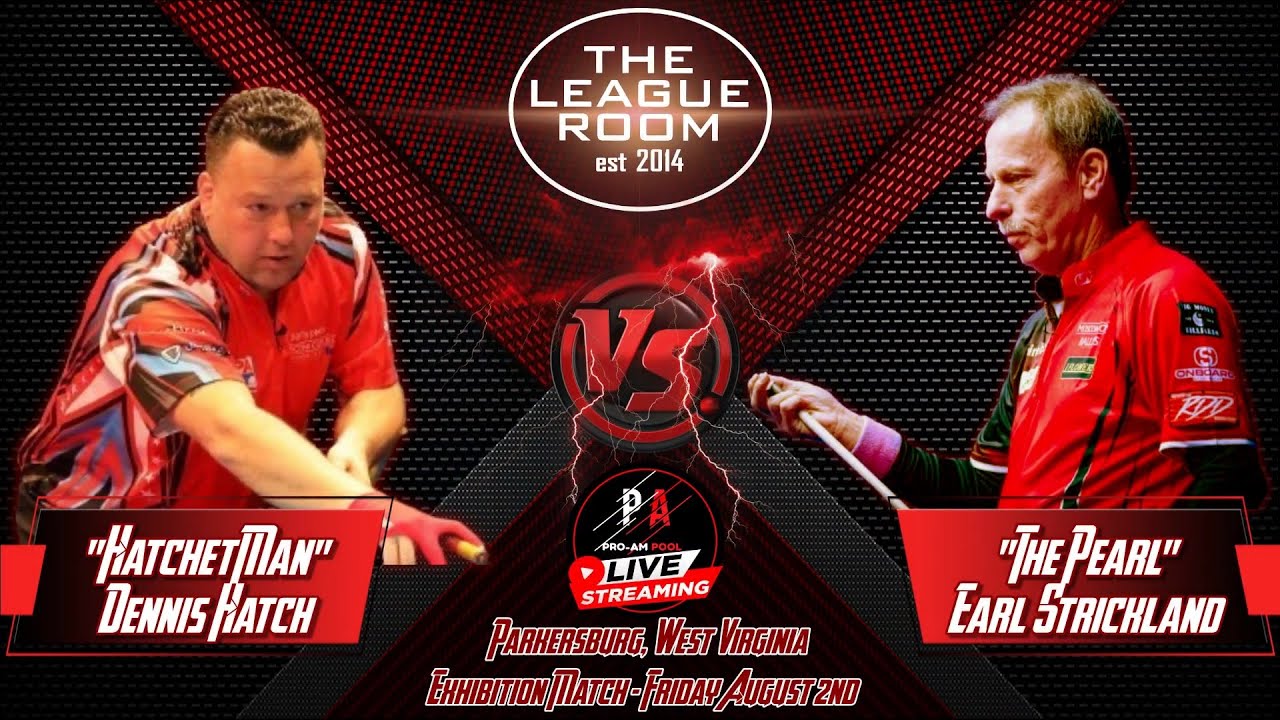 PA Pro-Am Pool presents the Dennis Hatch Vs. Earl Strickland Exhibition Match (Trick shot portion)