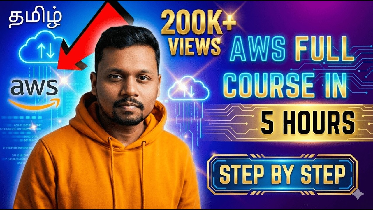 AWS Full Course for beginners in Tamil | Free Crash Course | Ultimate AWS Tutorial in Tamil