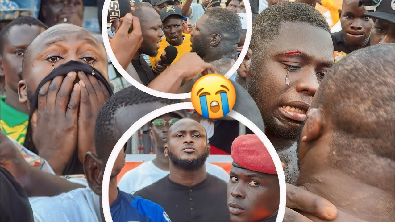 Oh les larmes de franc et modou lo après sa victoire contre eumeu sene 