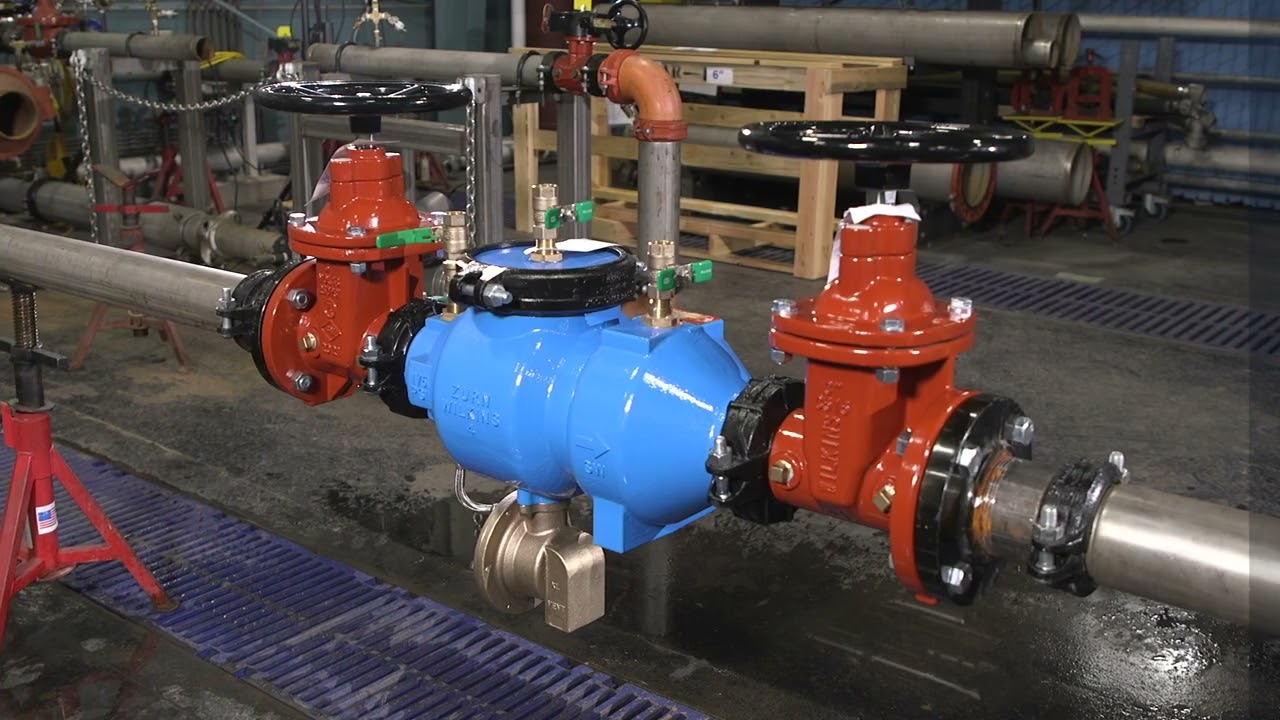 Installing a Zurn Wilkins 375A Reduced Pressure Principle Assembly