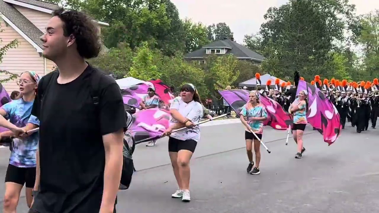 25-26 Grand Rapids MN High School GRHS marching band at Tall Timber Days 8/3/25