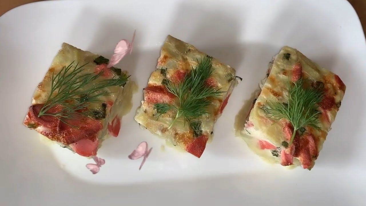 Kartoshkali zapekanka Tayyorlash😋