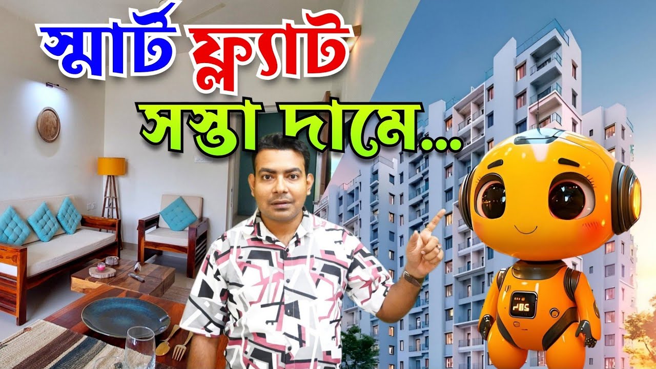 New Flat For Sale in Kolkata | Low Budget Flat in Kolkata | 3BHK Flat Video | Home Automation #3bhk