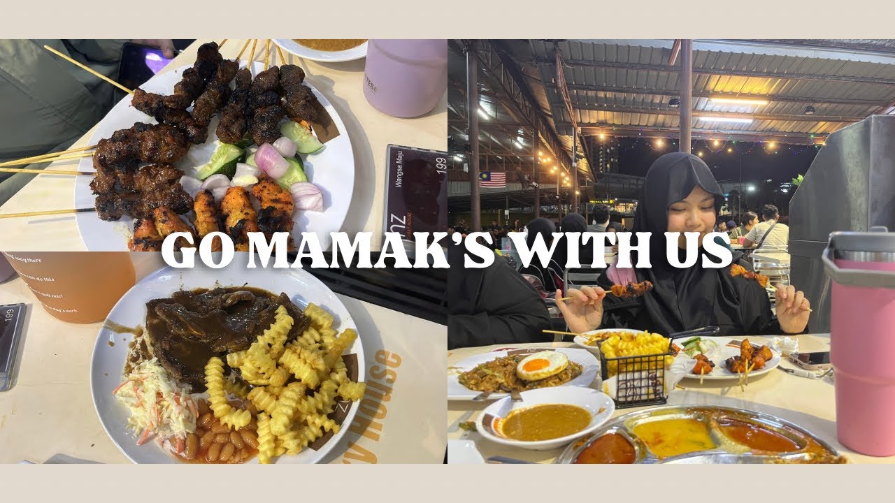MAKAN MAMAK with my friend 🍜🥘🥙🍲