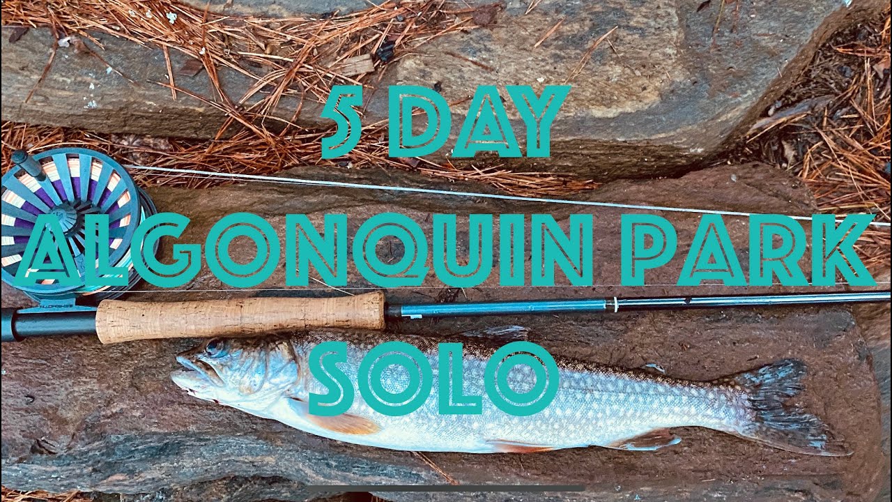 5-Day Solo Canoe Camping and Fishing Backcountry Trip - Wicked Thunderstorm