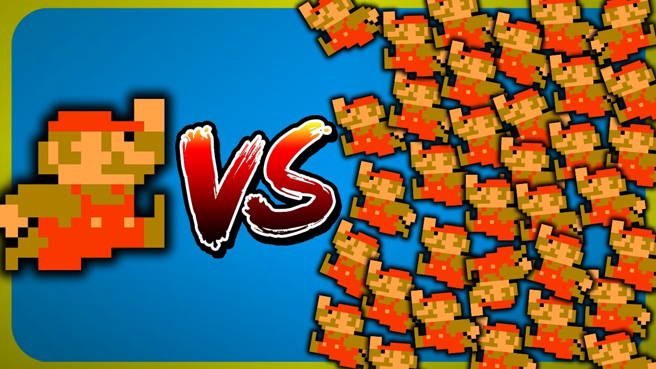 Trying to Beat 34 Other Players | Super Mario Bros 35 [#1]