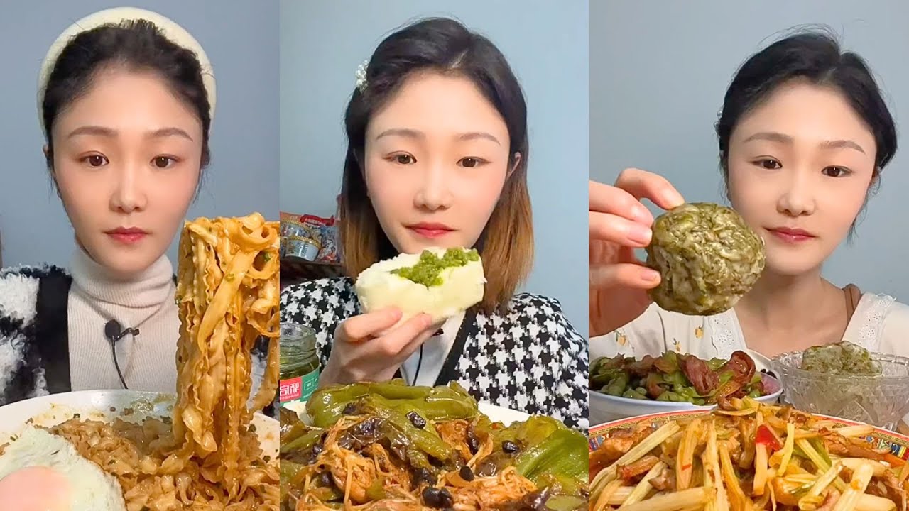 1 Hour ASMR Mukbang | Satisfying Eating Sounds for Sleep, Relaxation & Study #1017