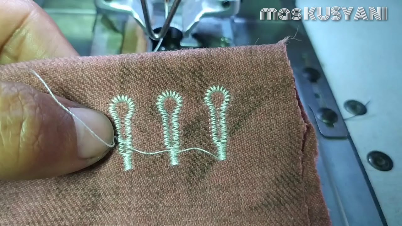 Mengatur Panjang Jahitan | Durkopp Adler 581