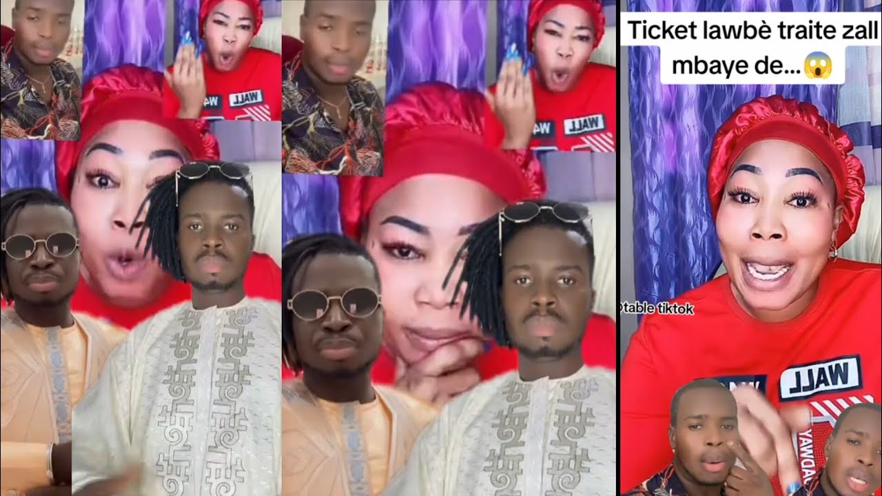 Vidéo de Ticket Laobé qui dénonçait Zale Mbaye gordjiguene la avant son arrestation 