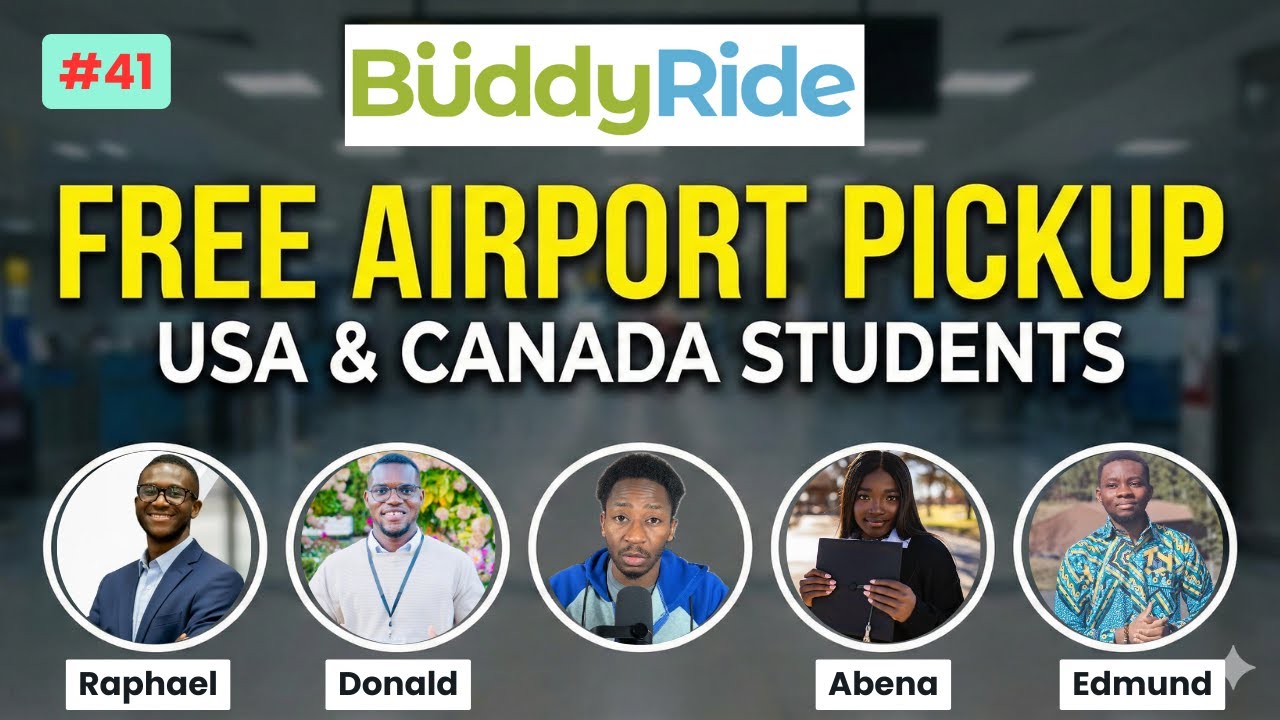 Free Airport Ride for International Students in USA & Canada (Buddy Ride)