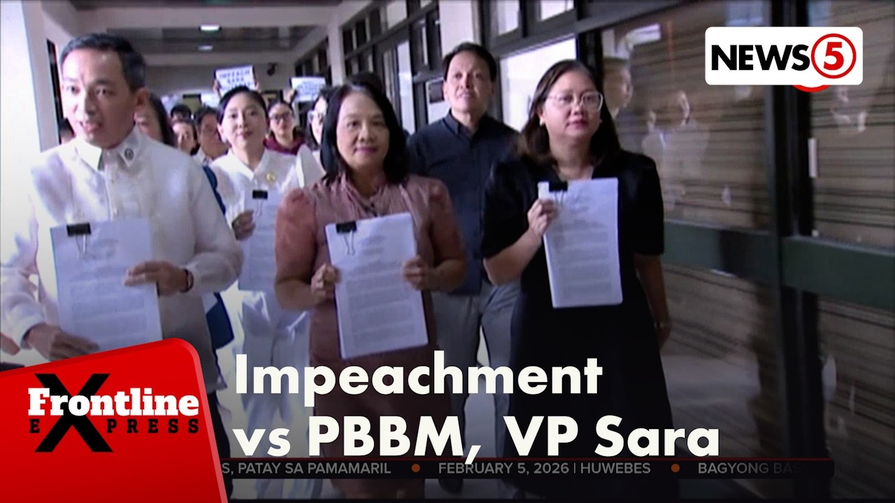 Makabayan Bloc, nanindigang mababaligtad sa ibinasurang impeachment case vs PBBM | Frontline Express
