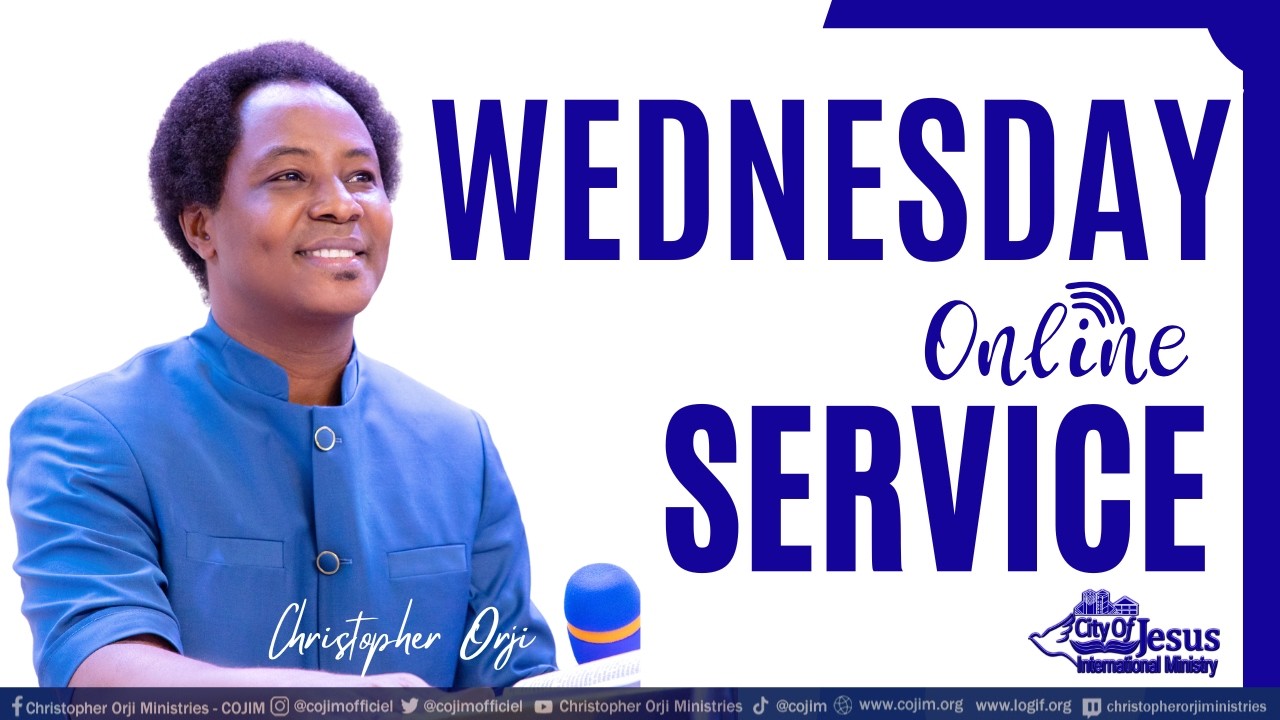 COJIM Wednesday Online 🔴 Service With God, Jesus Christ And The Holy Spirit #cojim 18-3-2026