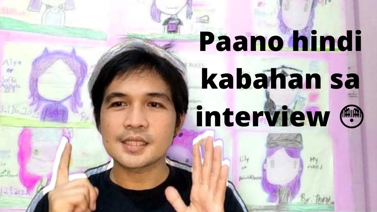 Paano hindi kabahan sa interview 😳