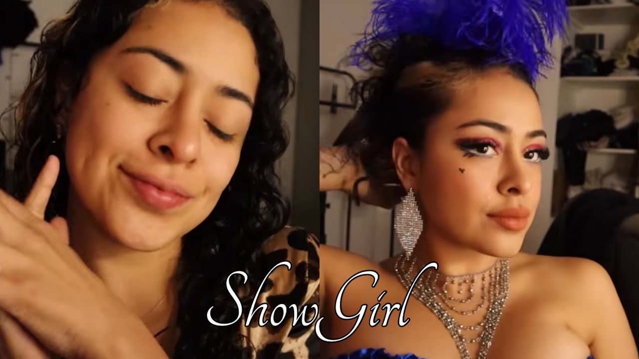 ASMR / MAKE UP SHOWGIRL PARA HALLOWEEN