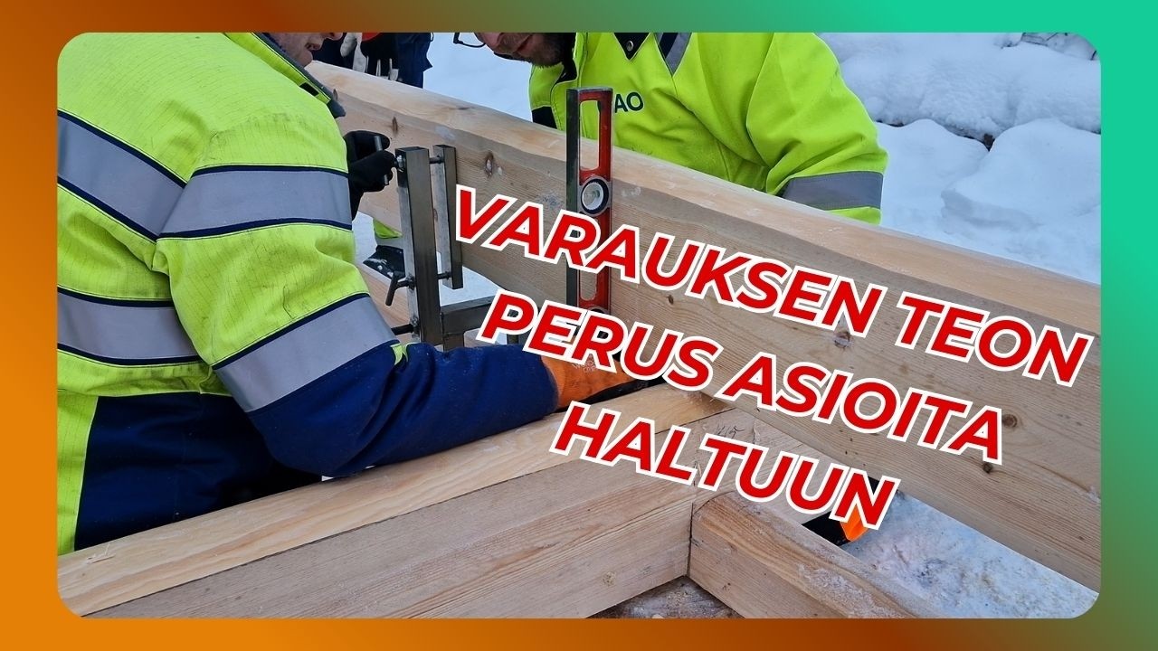 Hirren veistämisessä huolellisuus on valttia nopeus toisarvoista