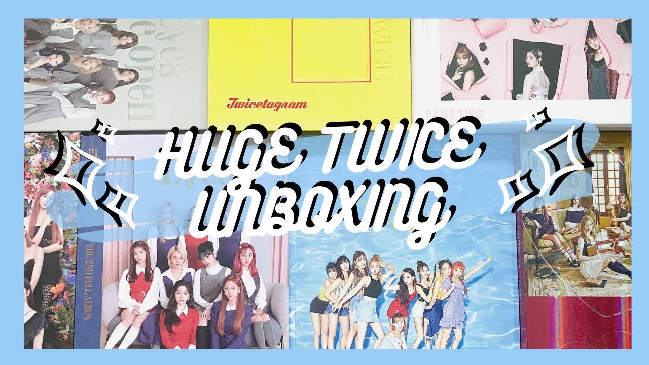 ✰ РОЖДЕСТВЕНСКИЙ АЛЬБОМ TWICE РАСПАКОВКА ✰ 8 альбомов!!