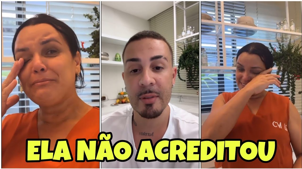 ✅ ADRIANA NÃO ACREDITOU NO QUE CARLINHOS FEZ