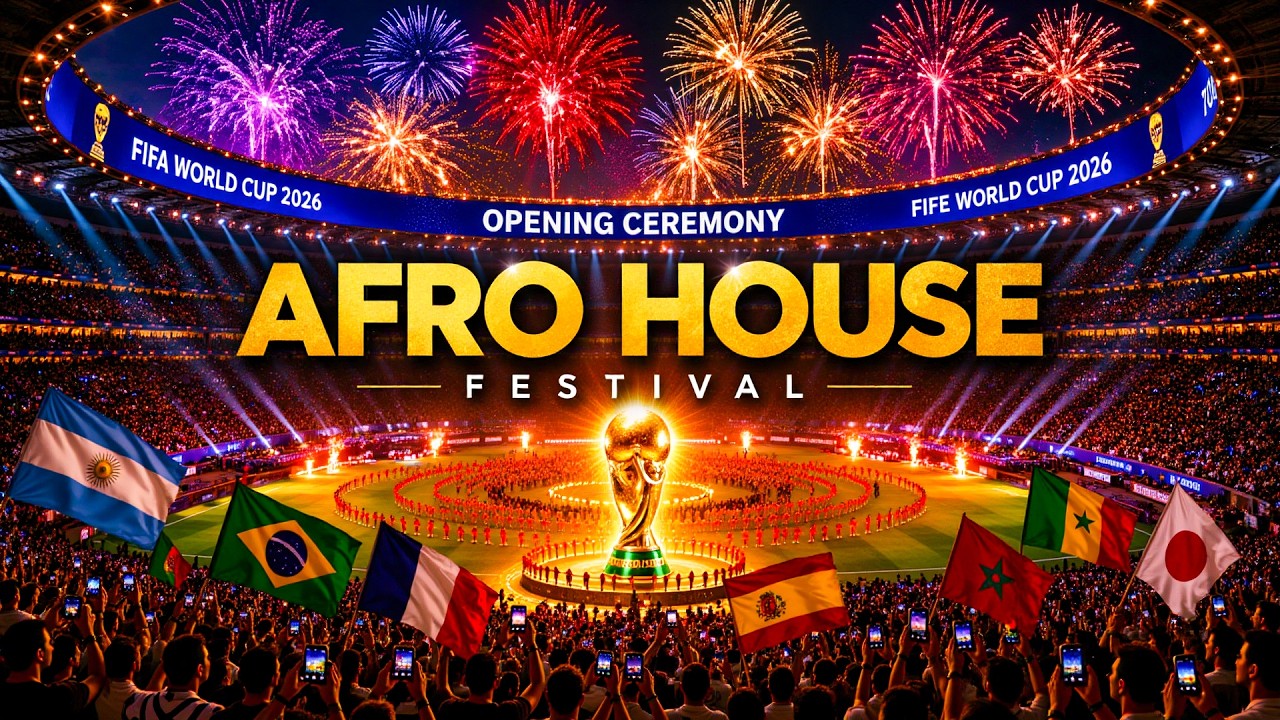 LIVE AFRO HOUSE: FIFA World Cup 2026 Opening Ceremony ⚽🔥| The Greatest Music & Fireworks Show Ever