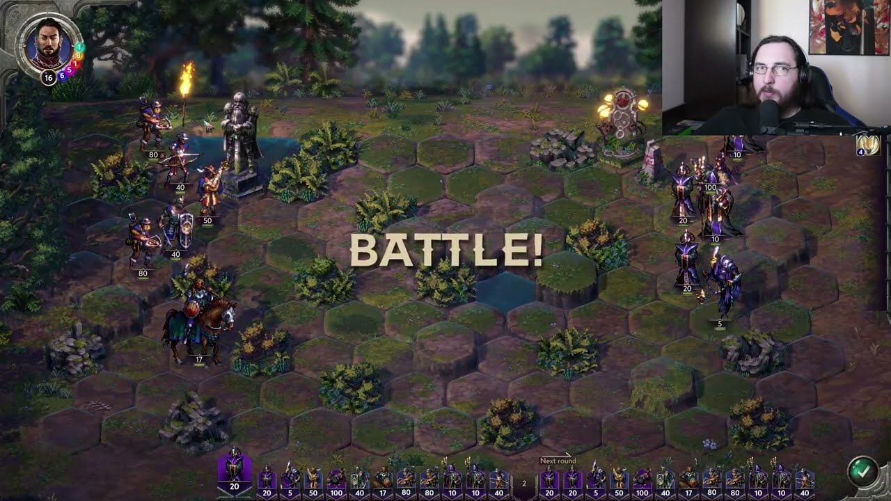 Songs of Conquest. Loth campaign. Hard difficulty. Part 2 [Twitch VOD 16.5.23]