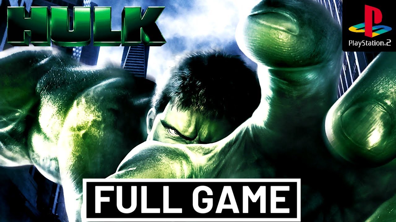Hulk (2003) Full Game Walkthrough Longplay PS2