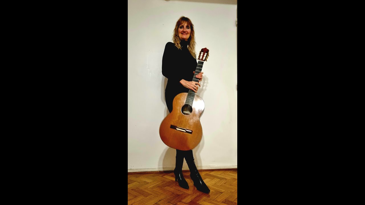WE'RE ALL ALONE ( Bozz Scaggs) classical guitar by Monika Hiertz