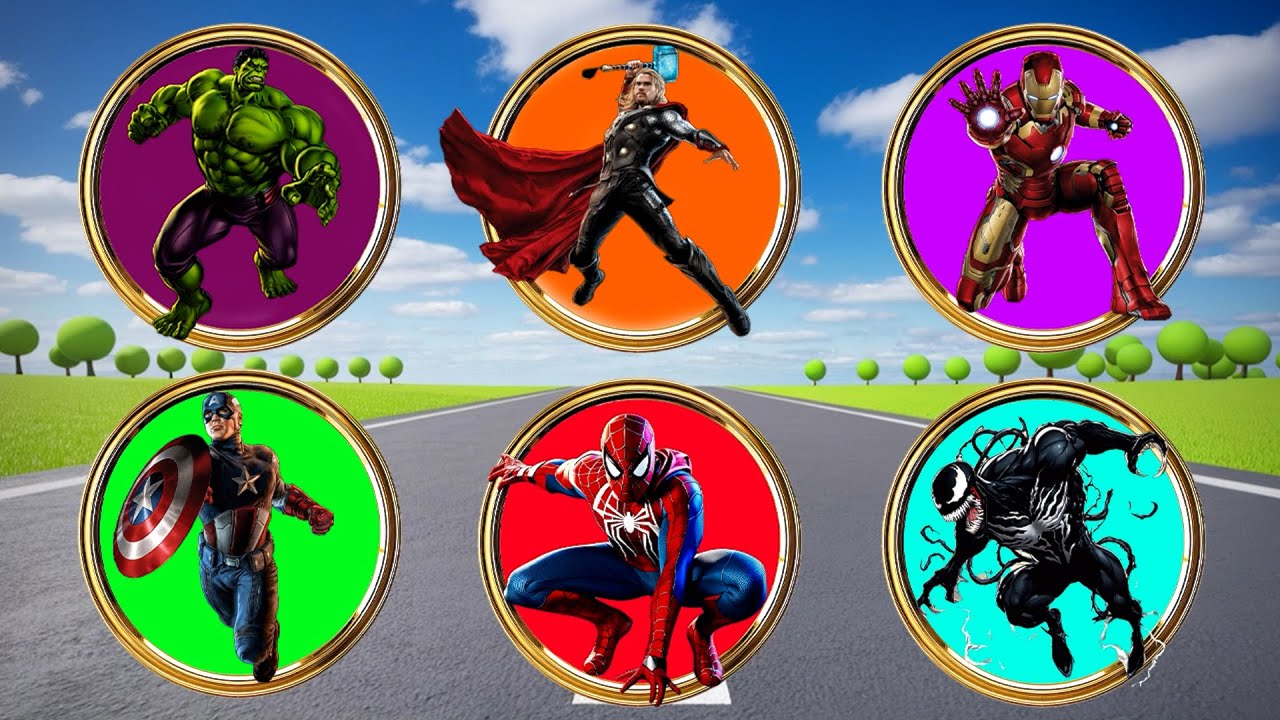 KUMPULAN SUPERHERO AVENGERS, SPIDER MAN, VENOM, IRON MAN, HULK, MARVEL # 67 | LIVE ACTION STORY